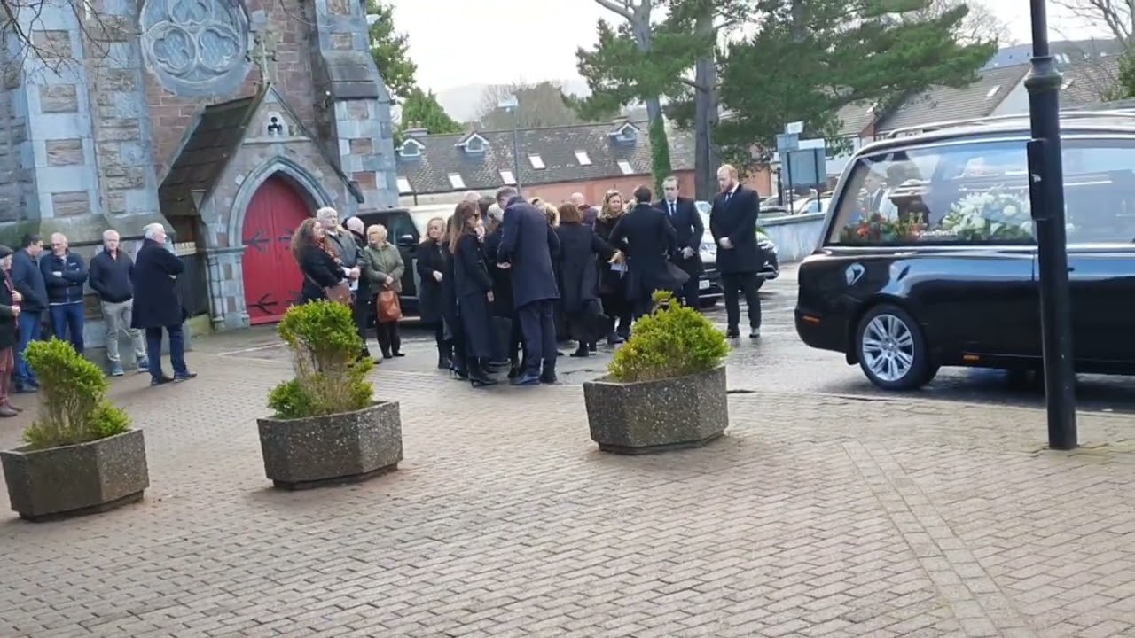 Funeral of Tommy Horan of The Horan Centre Tralee 7/12/24.