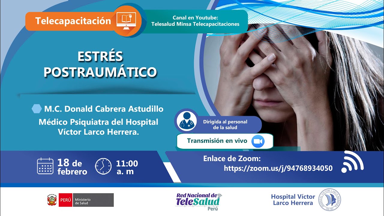 ESTRÉS POSTRAUMÁTICO - Psiquiatra Donald Cabrera