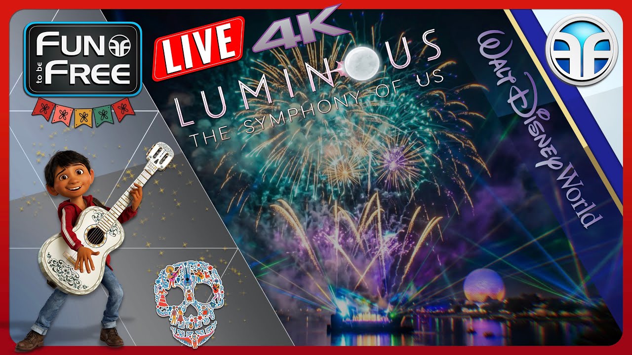 🔴 LIVE: Disney World &ndash; EPIC 2026 EPCOT Luminous, Disney Fireworks | Full Show 4K