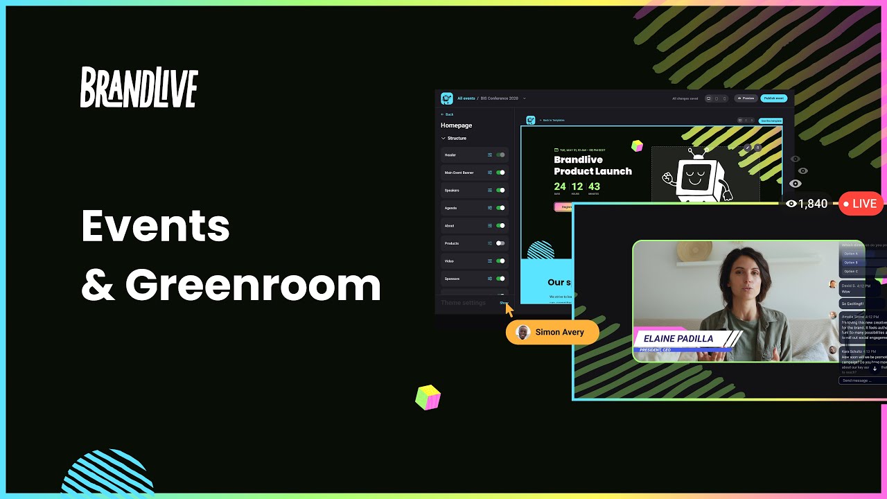 Brandlive | Events & Greenroom Product Video