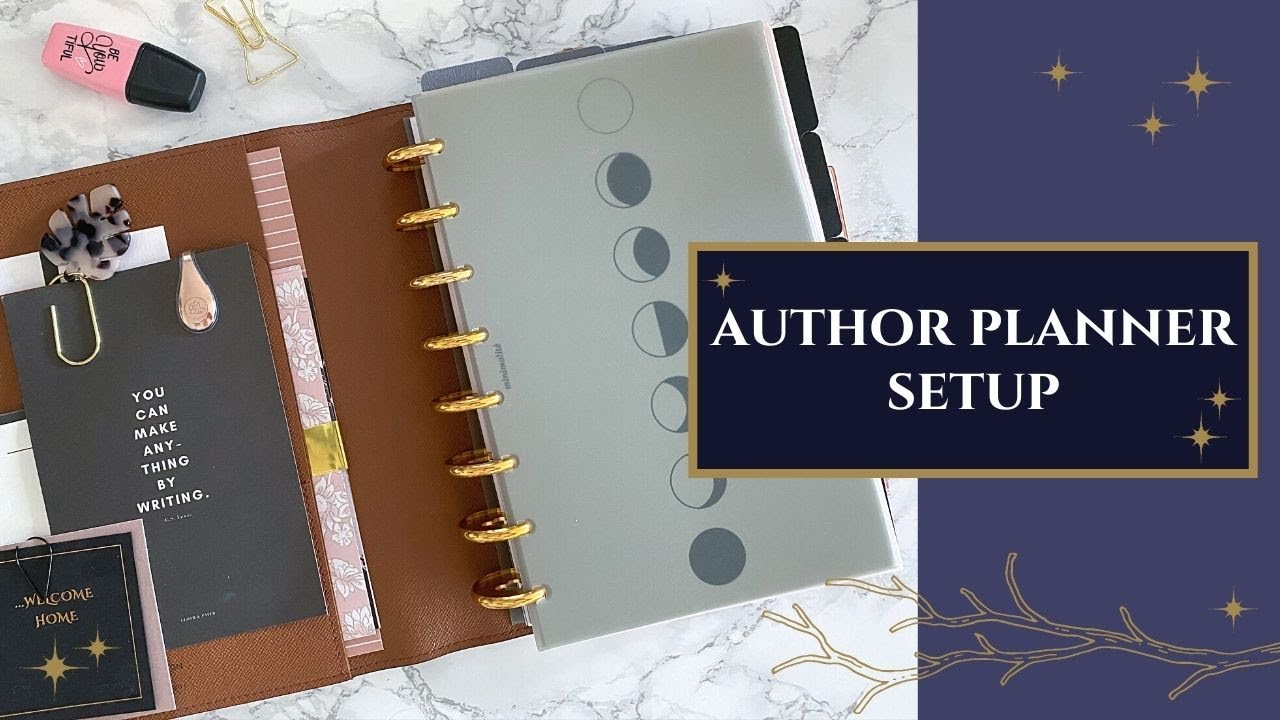 Author Planner Setup | New Discbound Planning System