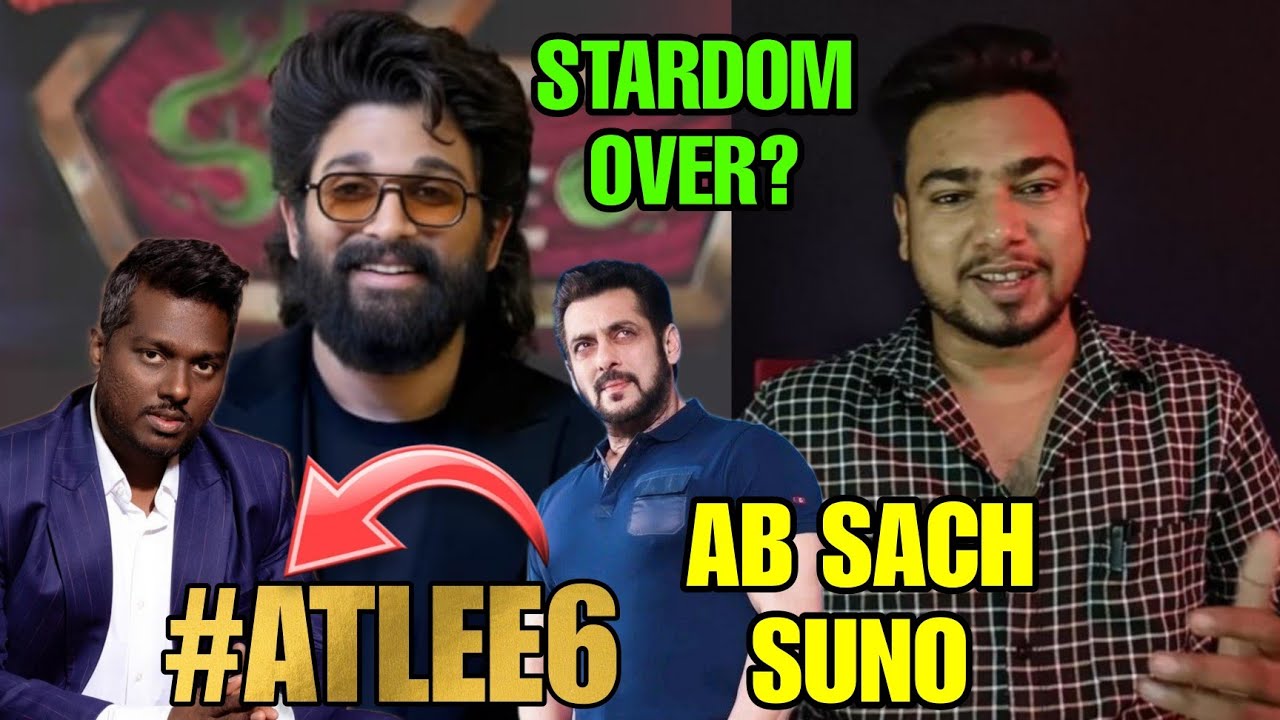 #Atlee6 Did Salman Khan Lose Atlee Kumar's Film? Is His Stardom Over? The Truth Revealed!