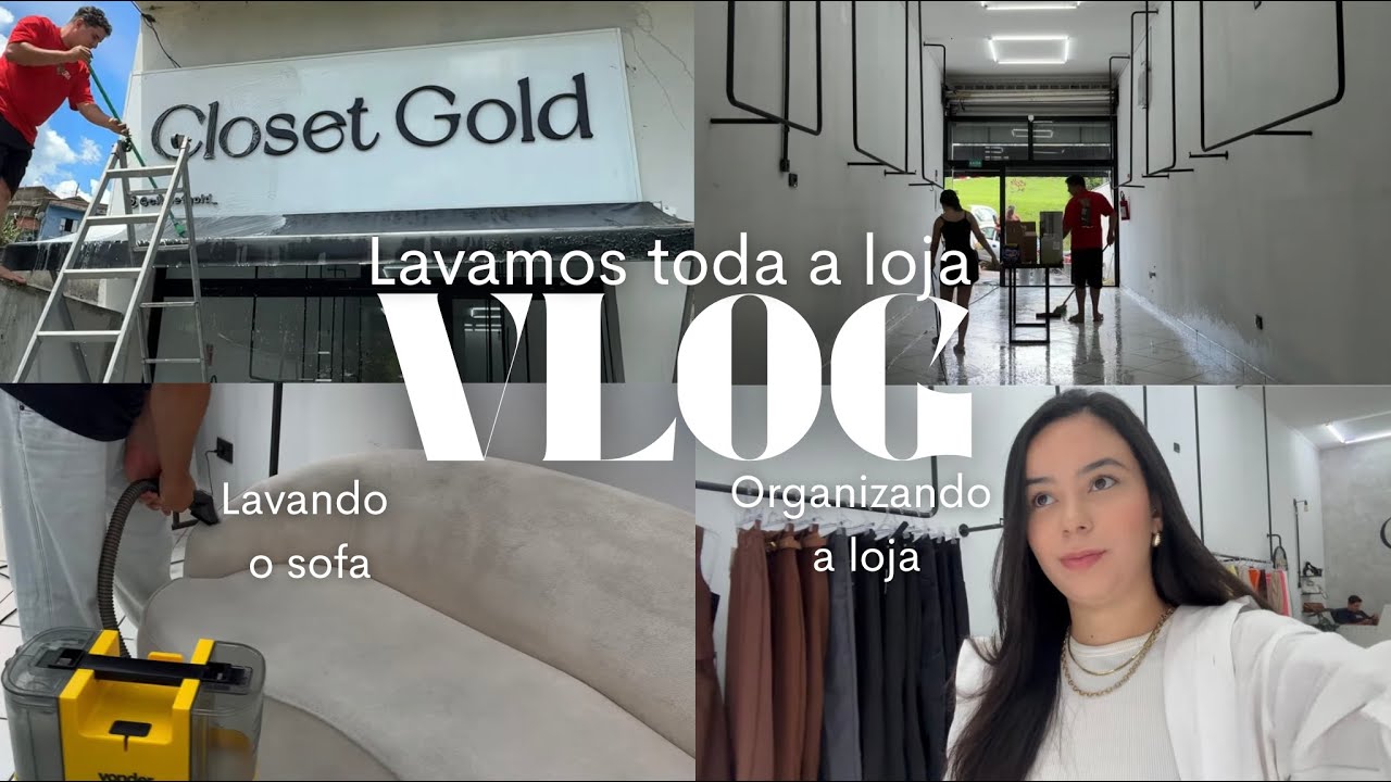 FAXINANDO e ORGANIZANDO a MINHA LOJA de ROUPAS!