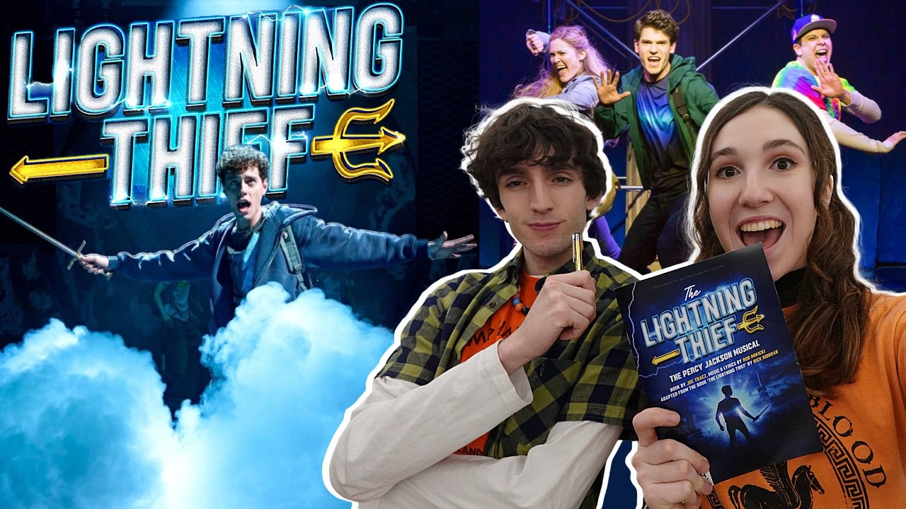 THE LIGHTNING THIEF musical is... the best adaptation? || ⭐⭐⭐⭐⭐ review of the Percy Jackson musical