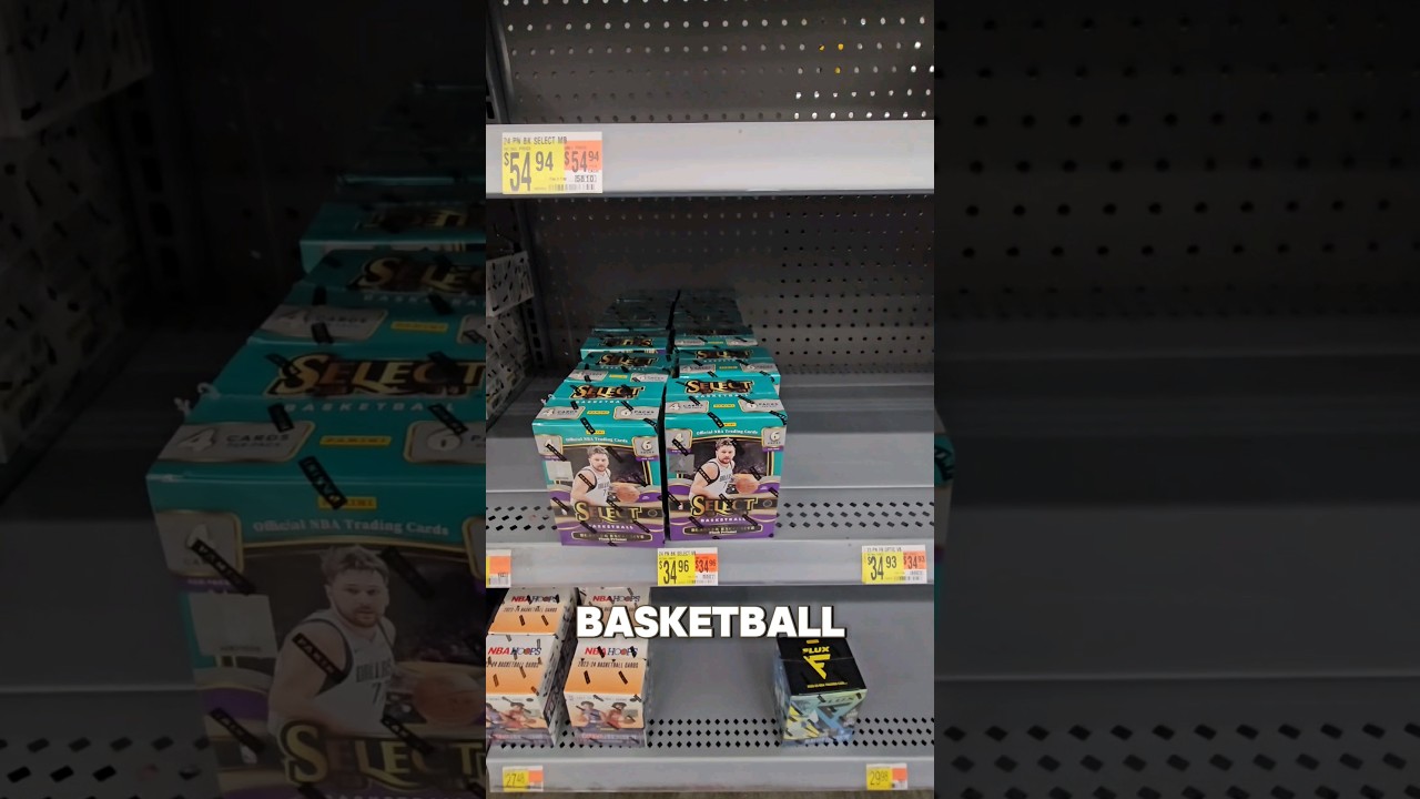 I FOUND IT! Select Basketball At Walmart! #sportscards #shots