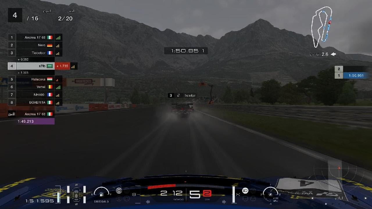 the second last race in round 2 in the manufacturers cup