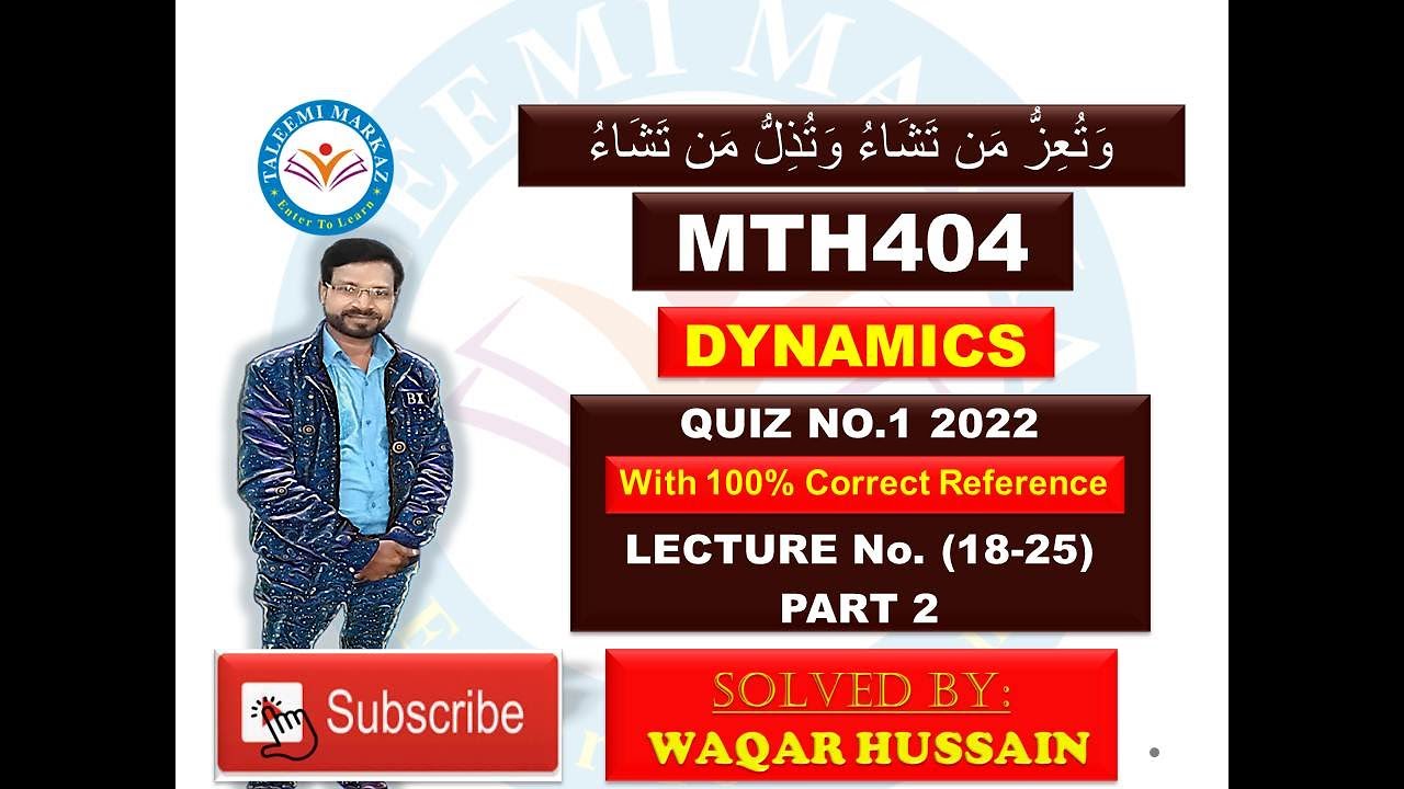 MTH404 quiz no 1 2022 solution by taleemi markaz part 2