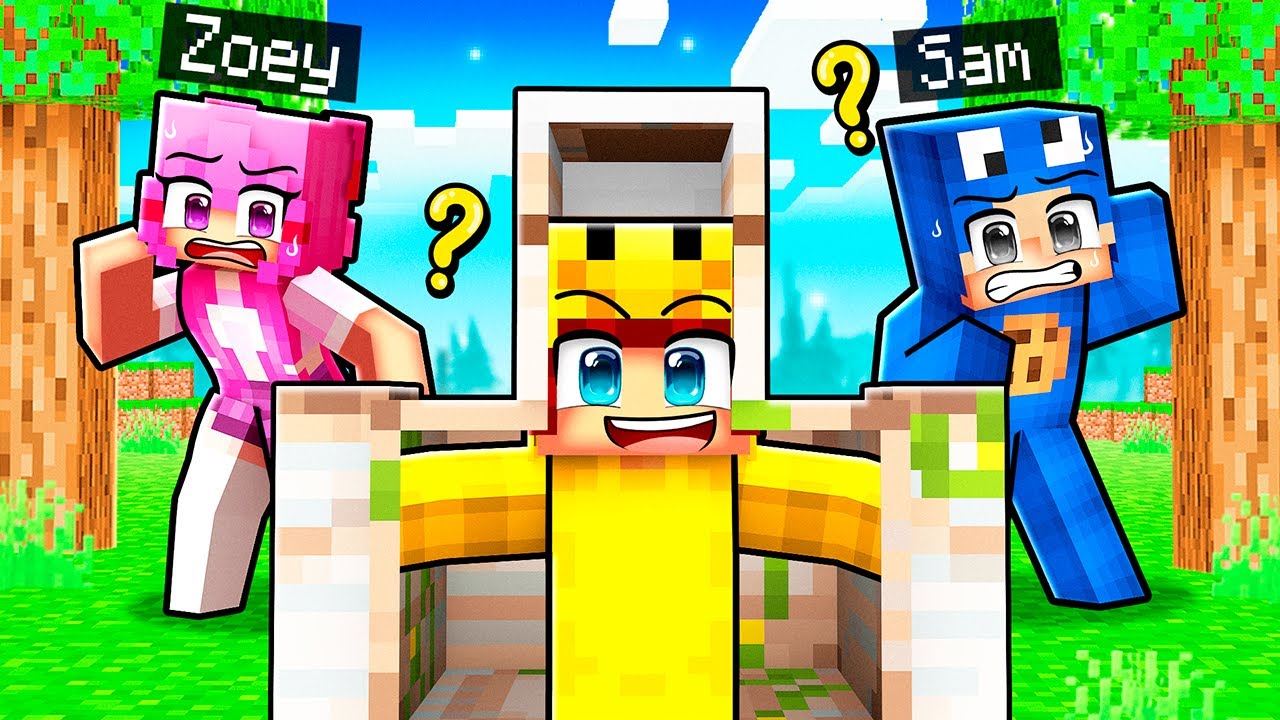 Verstoppen In MOBS Om Vrienden Te Trollen! (Minecraft)