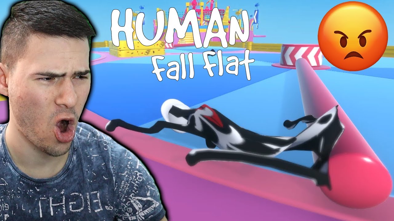 ТАЗИ ИГРА МЕ СЪСИПА!😡 Human Fall Flat