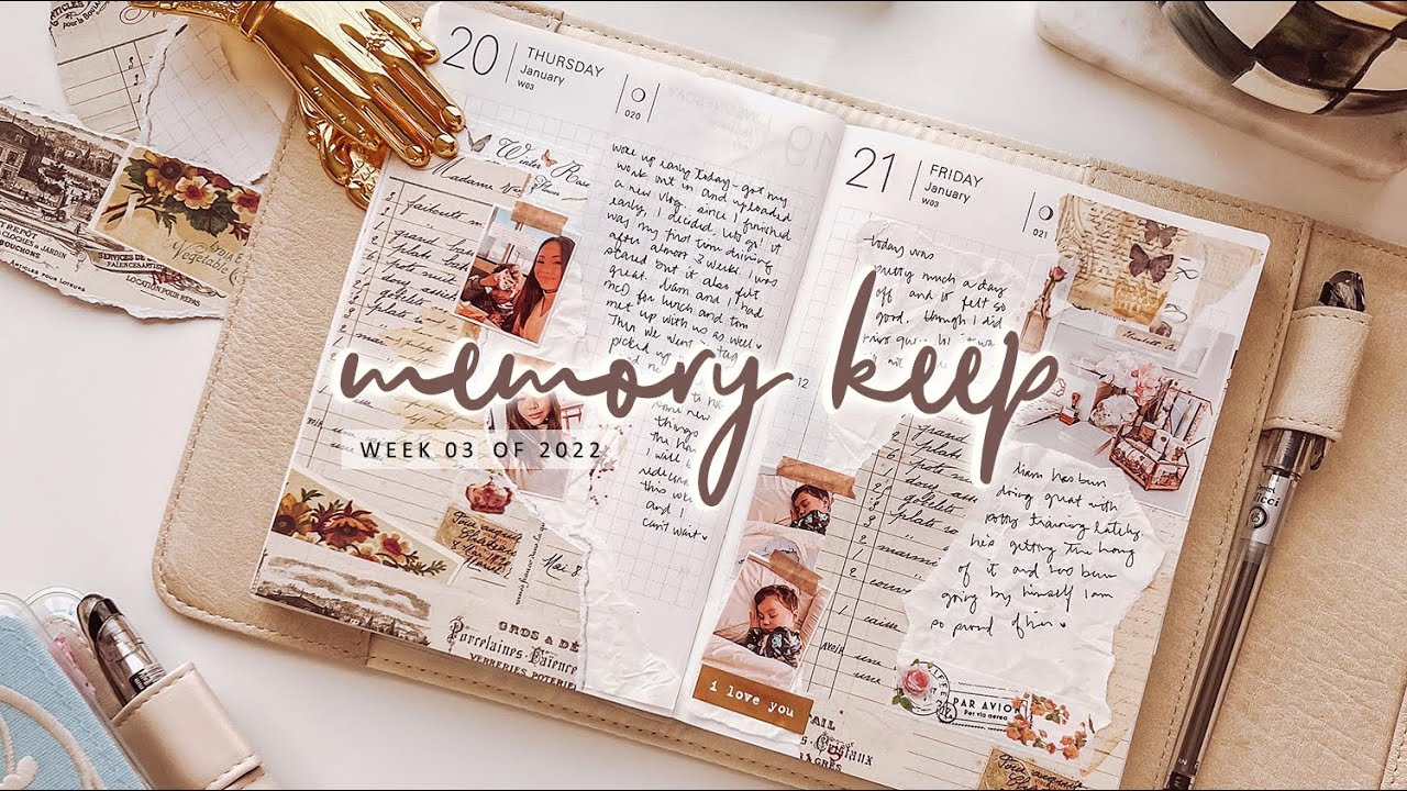JOURNAL WITH ME | ASMR NO TALKING | HOBONICHI TECHO A6 WK 3 | Charmaine Dulak