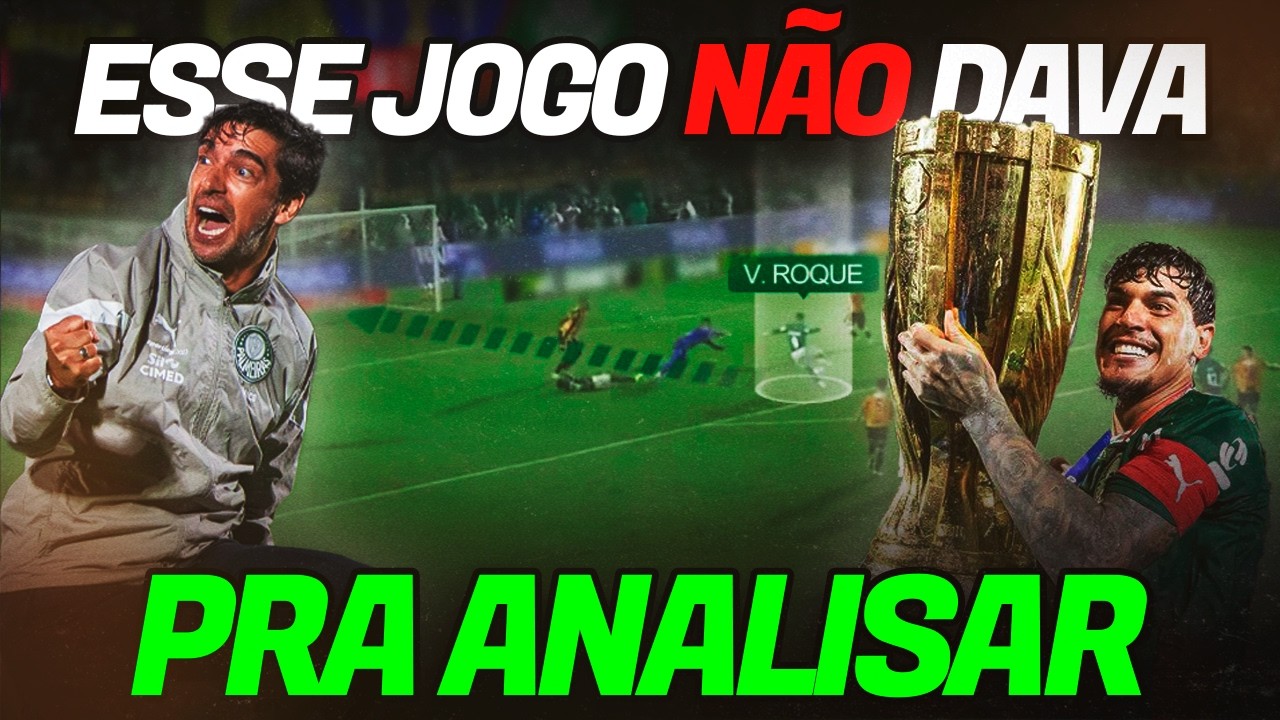 A TÁTICA do Palmeiras para ser CAMPEÃO PAULISTA DE 2026
