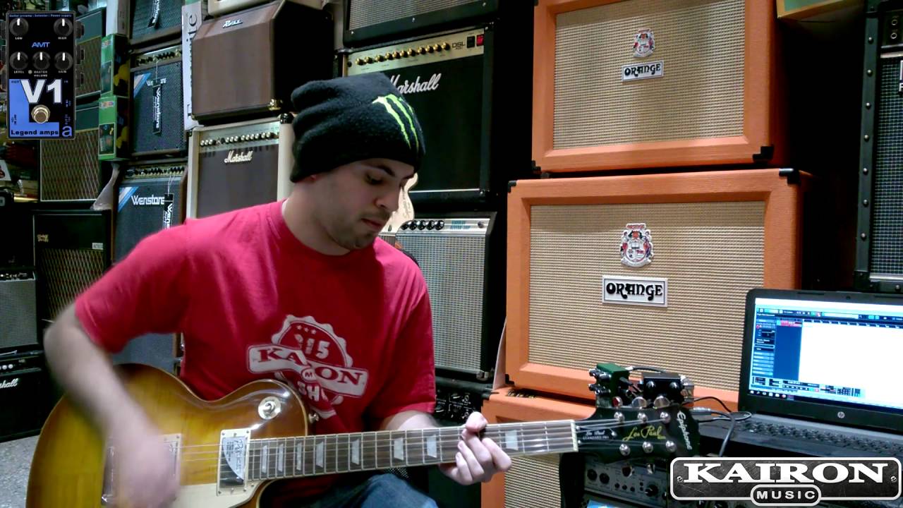 Pedal Preamplificador AMT V1 Legend Amps Series en Kairon Music