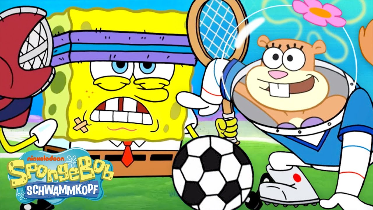SpongeBob | Alle SPORTARTEN aller Zeiten 🏈 | 30-Minuten-Compilation | SpongeBob Schwammkopf