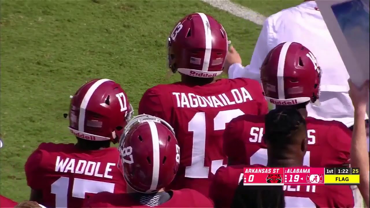 Alabama vs Arkansas State, 2018 (in under 37 minutes)