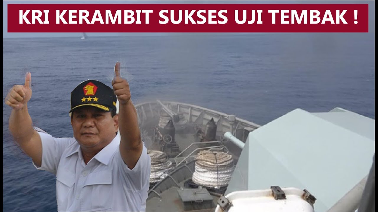 KRI Kerambit-627 Sukses Laksanakan Uji Senjata Meriam !!