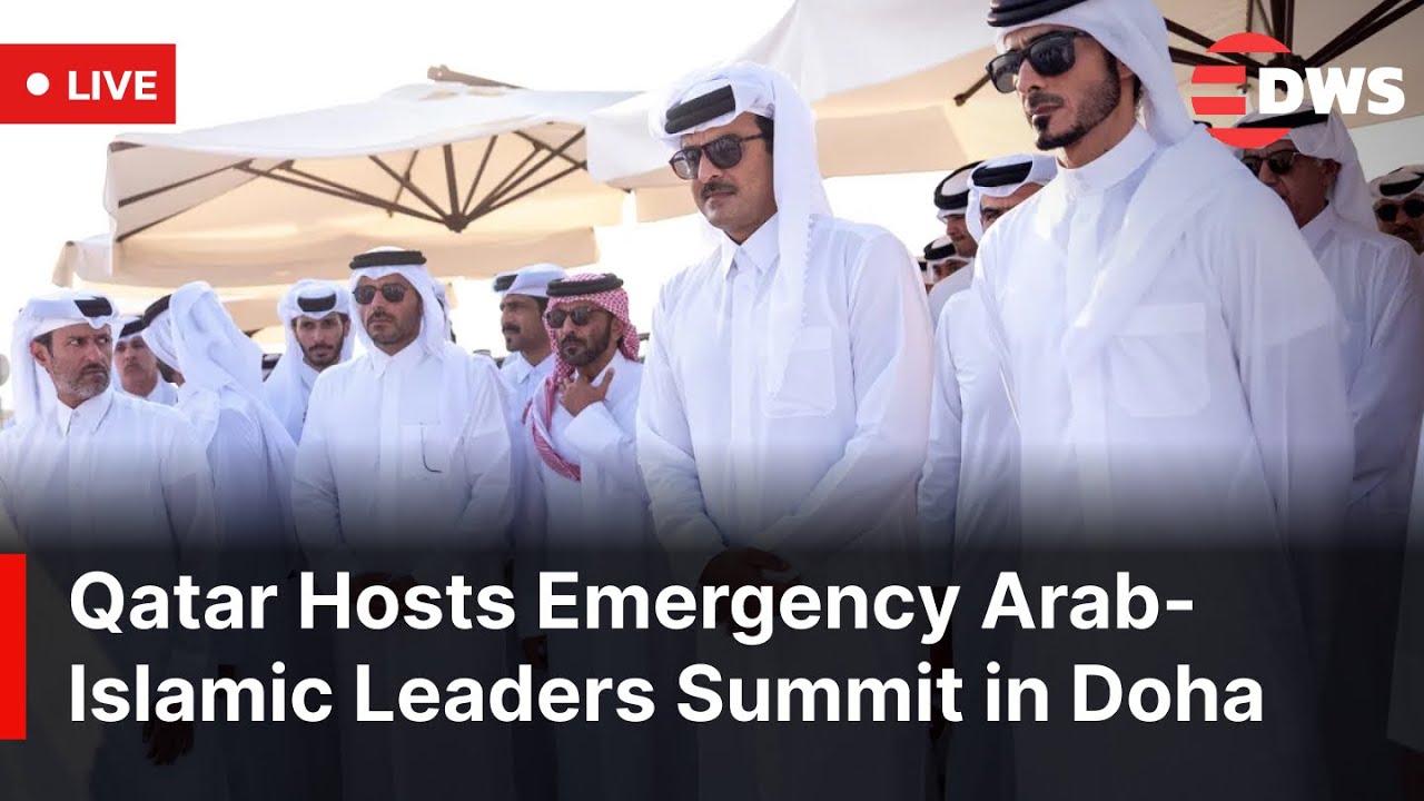LIVE: Qatar Hosts Emergency Arab-Islamic Leaders Summit in Doha | Gaza Crisis Talks | AQ1E