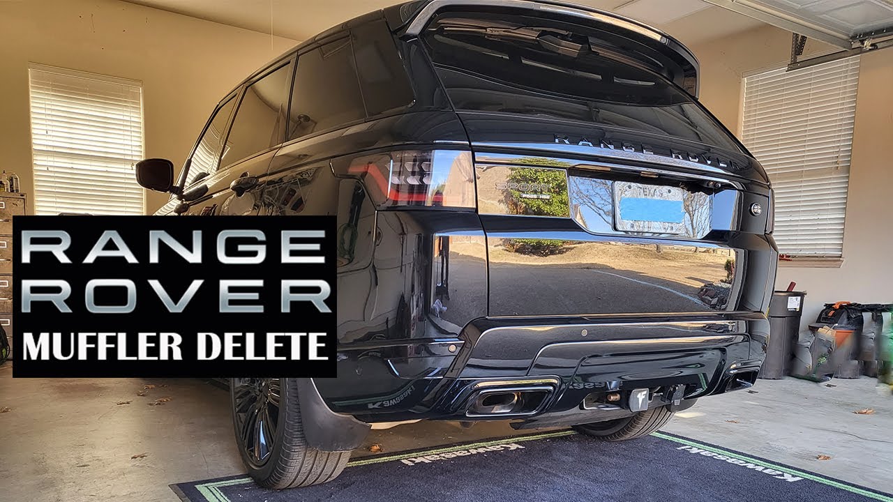 RANGE ROVER SPORT 2022 | УДАЛЕНИЕ ГЛУШИТЕЛЯ (ЗВУК)