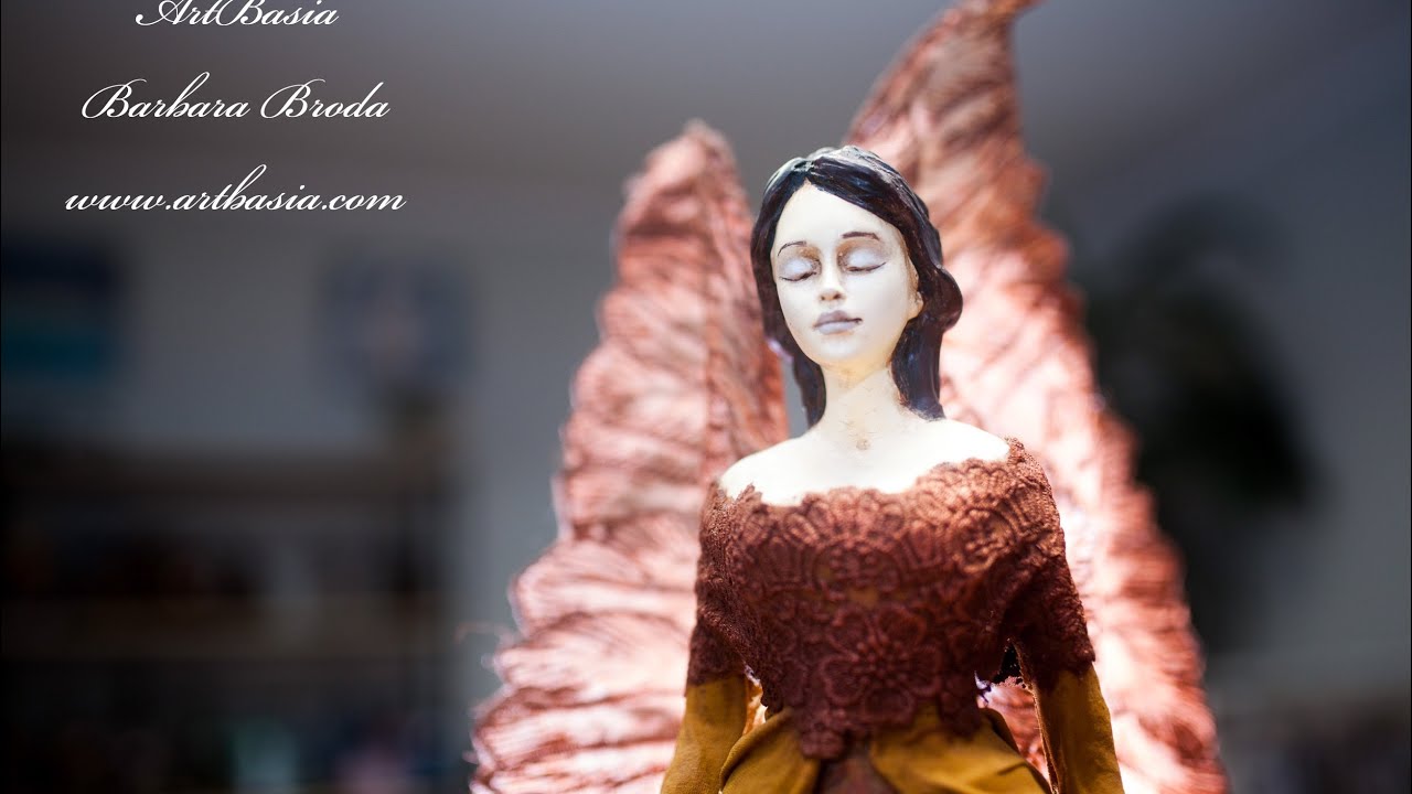 Duże Anioły stojące , część IV z cyklu Anioły Powertex @artbasia8253