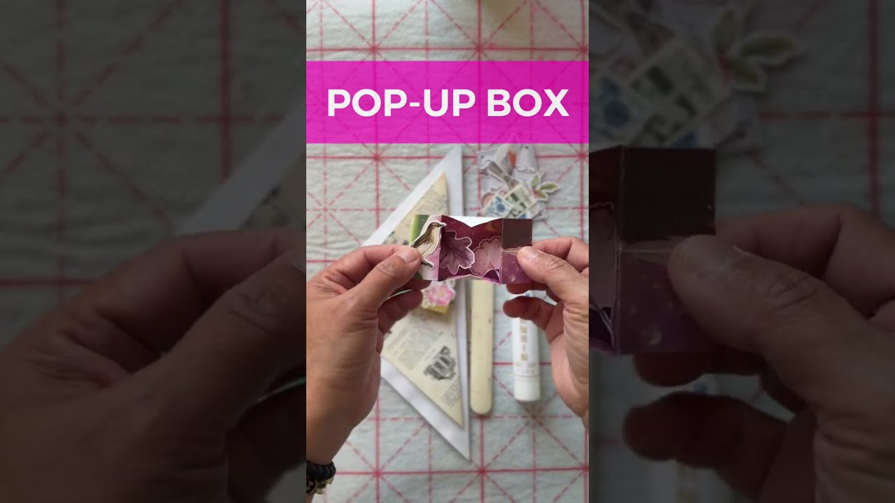 Pop-Up Boxes for Art/Junk Journals