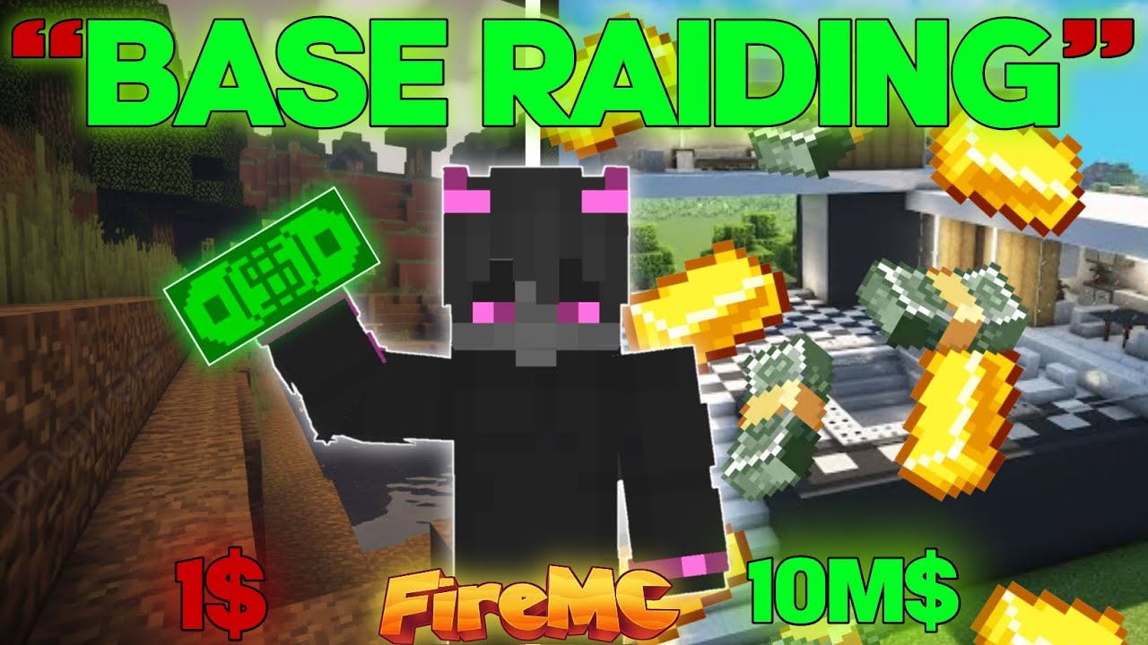 Firemc Base Raiding🔥 || How I Raid Every Base In Firemc🔥