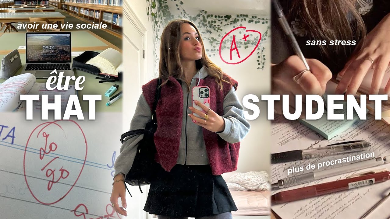 Travaille moins mais a de meilleures notes : ma méthode- THAT STUDENT
