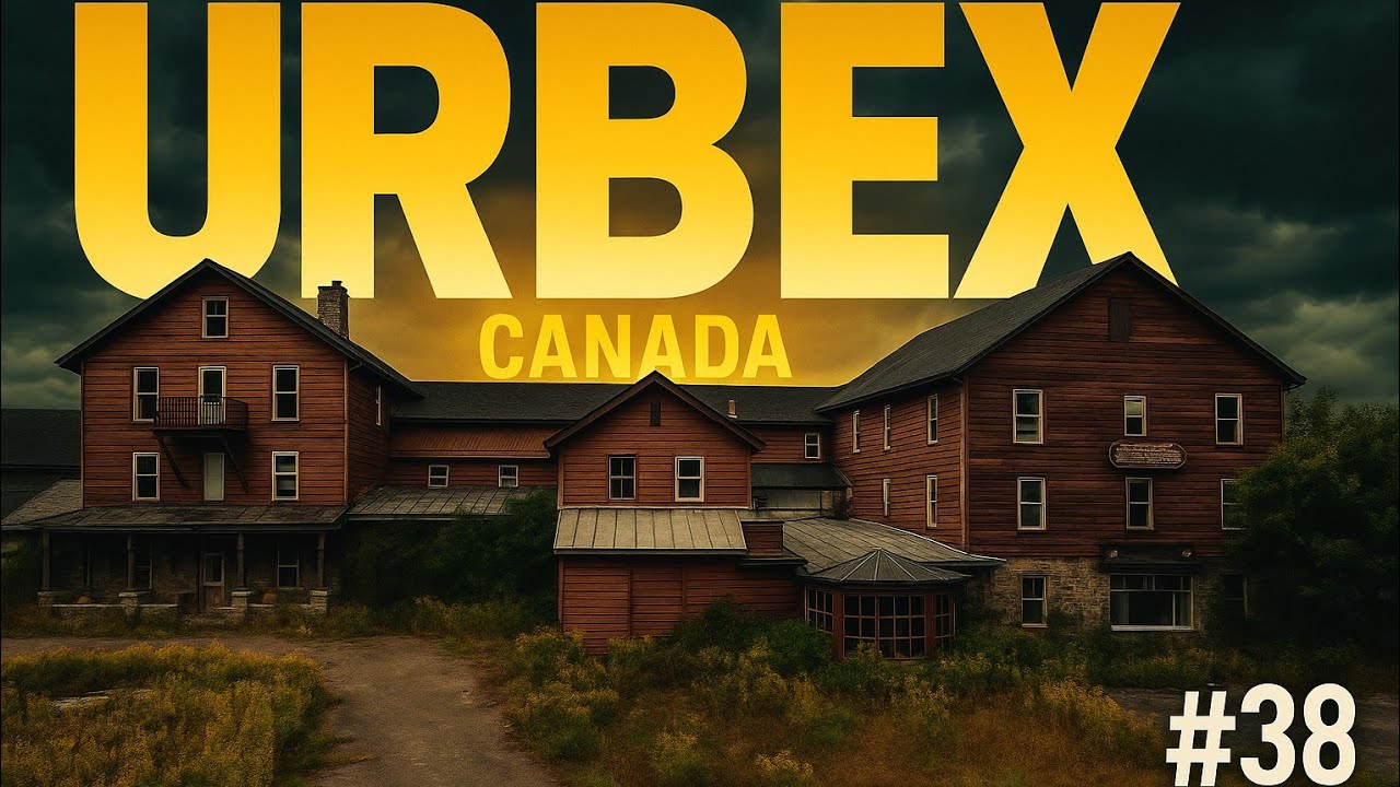 On explore un hôtel, ancien lieu de luxe oublié au Québec - Urbex Canada #38 