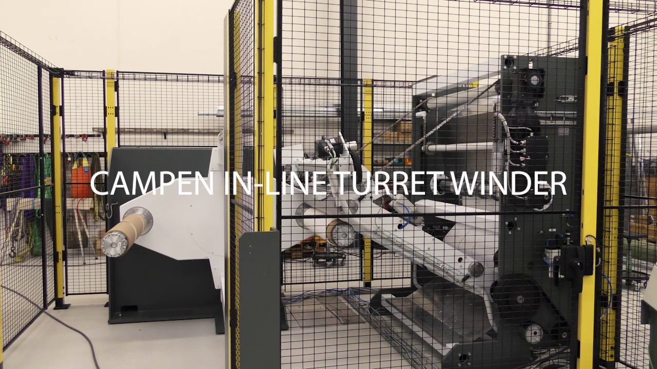 Turret winder - easy and efficient roll change | CAMPEN Machinery