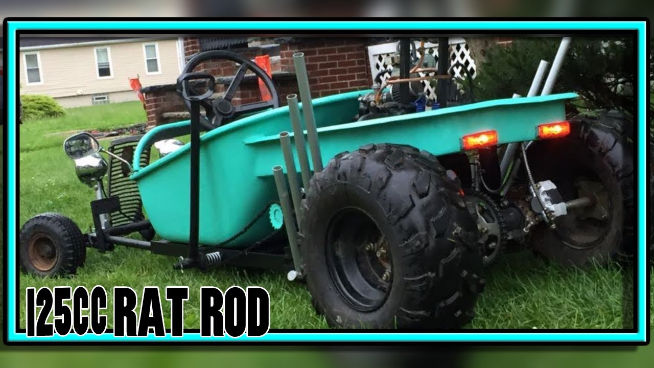Сборка 125-кубового карта RAT ROD ЗАВЕРШЕНА!!!