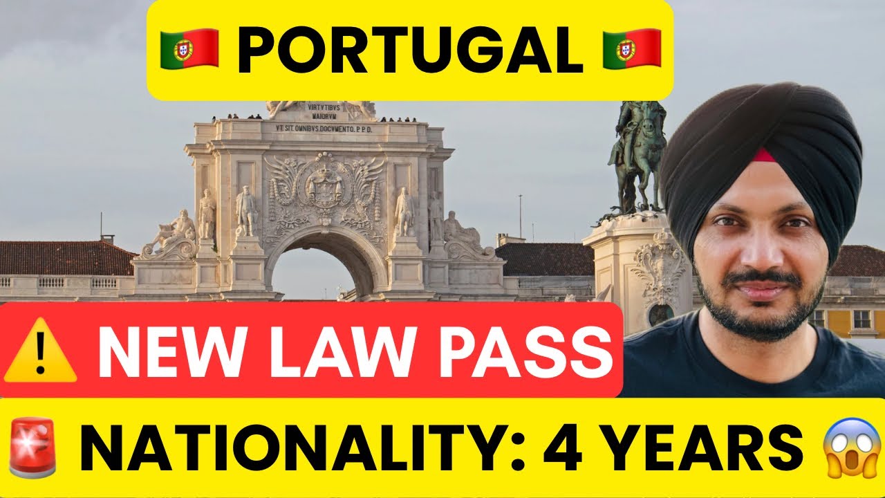 🇵🇹 Portugal Nationality New Law 2026 🚨No Passport People Can Get Citizenship? 😱