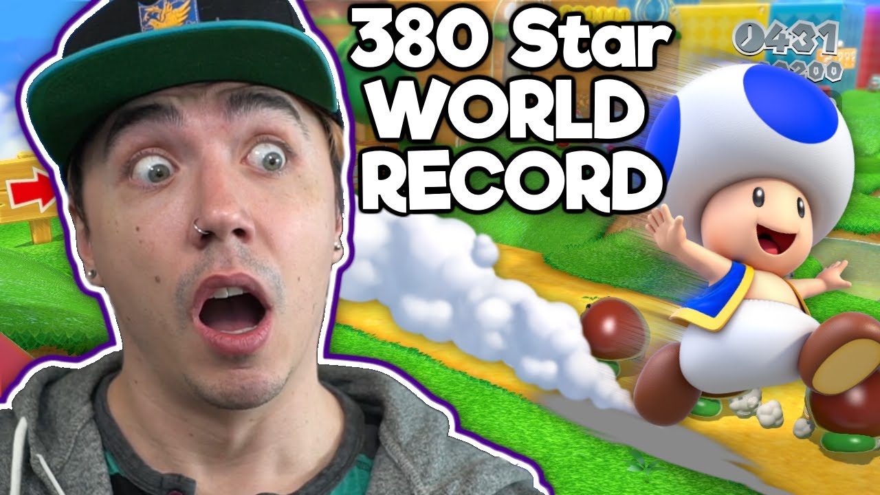 Speedrunner Reacts to Super Mario 3D World 380 Stars World Record!