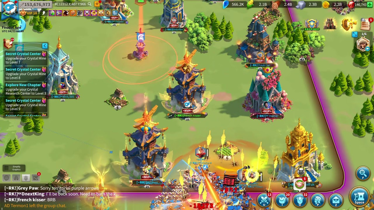 6 MARCH FIGHTING AT PASS 4 OPENING | RISE OF KINGDOMS