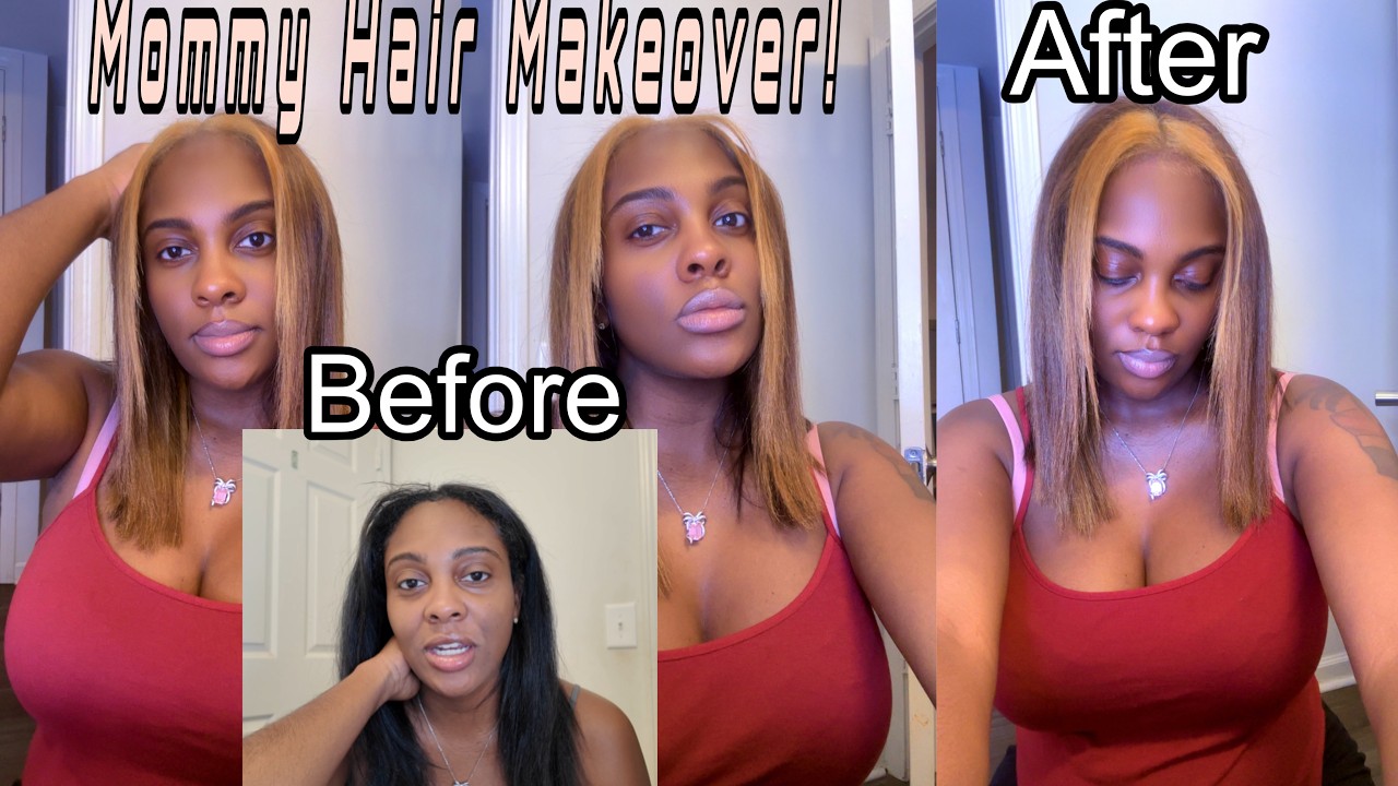 COME WITH ME TO GET A MOMMY HAIR MAKE OVER!