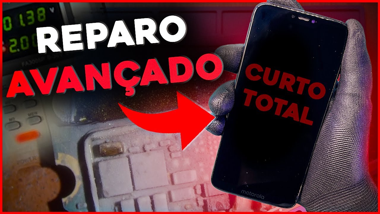 Moto G7 Power Não Liga Com Alto Consumo na Fonte! (Será Que Da Conserto?)