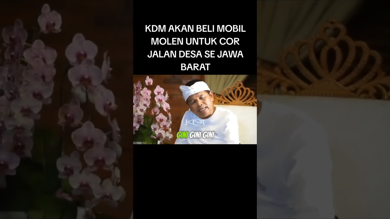 Kang Dedi Mulyadi panggil Kepala desa yang viral garut