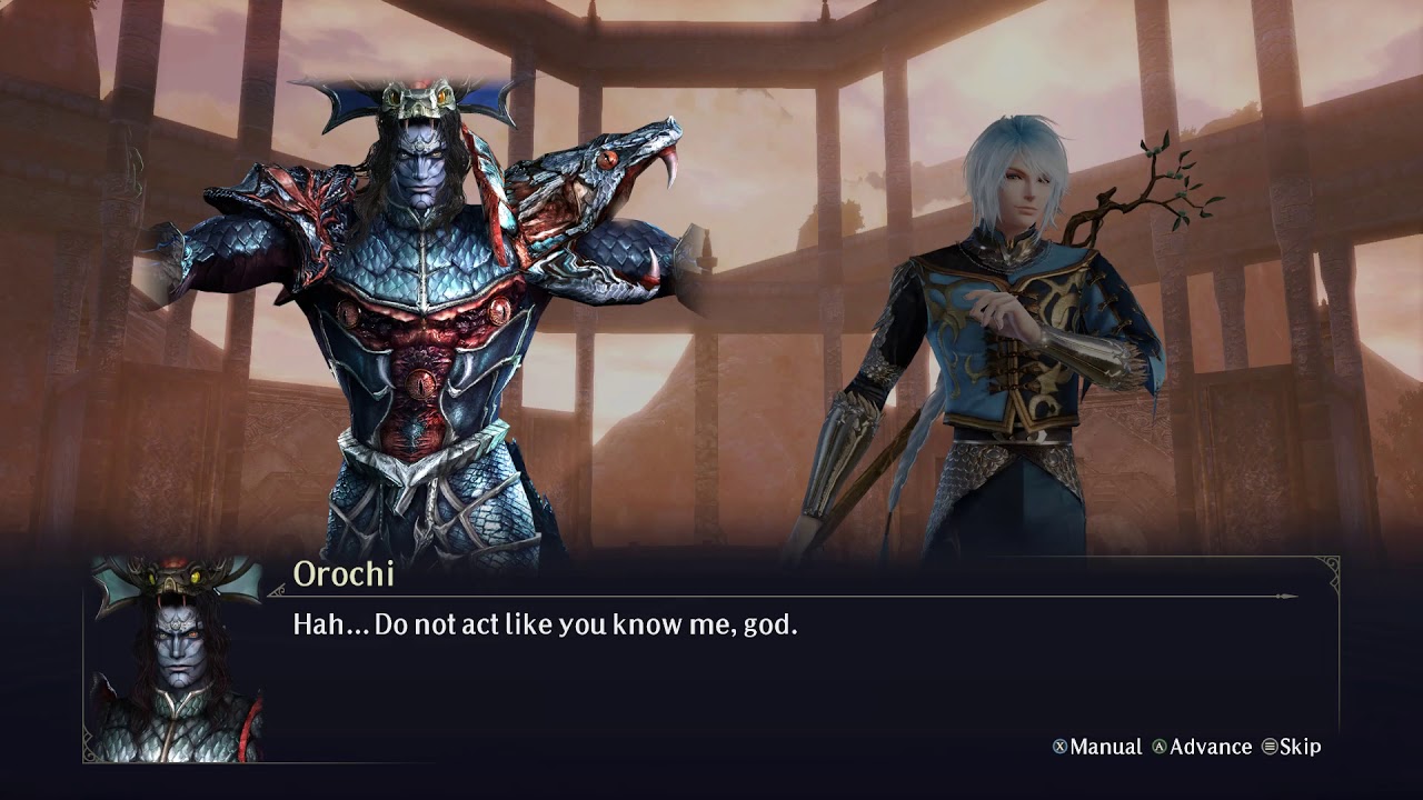 Warriors Orochi 4 - Camp Lines - Orochi