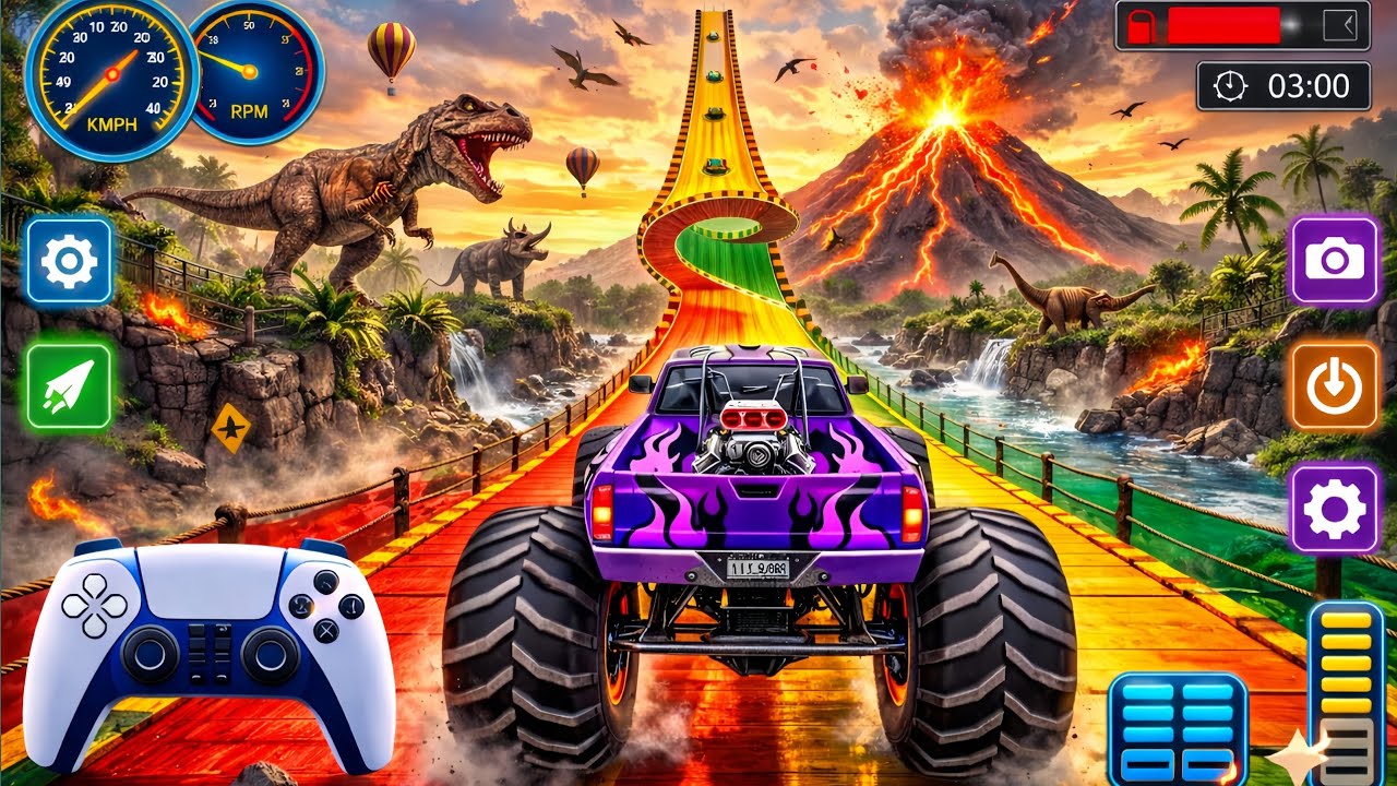 Monster Truck Extreme Adventure Racing Show part 8