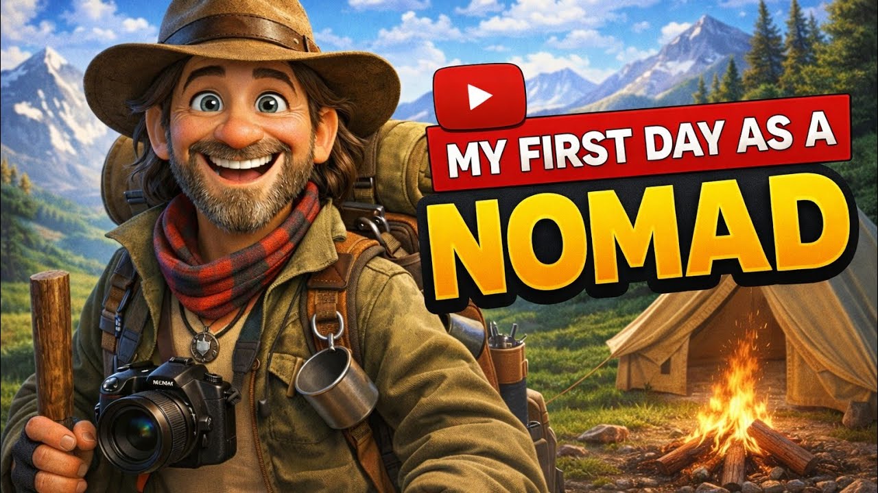My First Day AS A NOMAD - NOMAD WILLY - VLOG 1