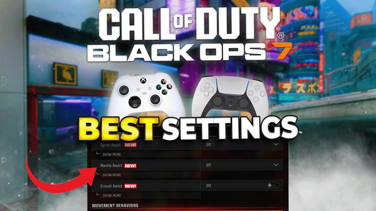 The BEST BO7 SETTINGS You Need (Aim Assist,& Controller Fixes)