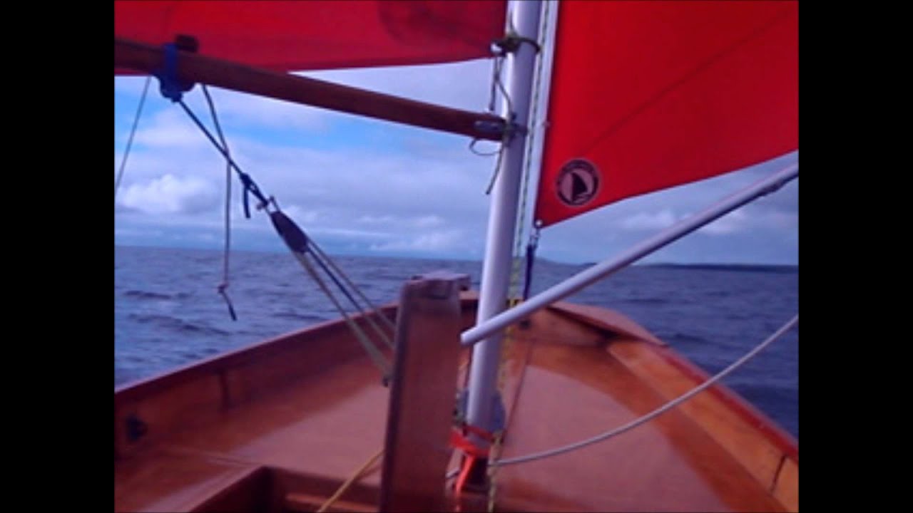 mirror dinghy cruising shetland