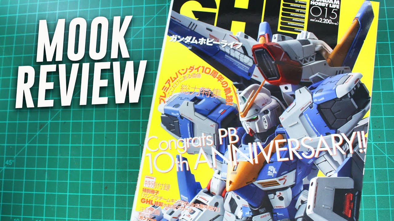 GHL Gundam Hobby Life 015 - Mook Review!