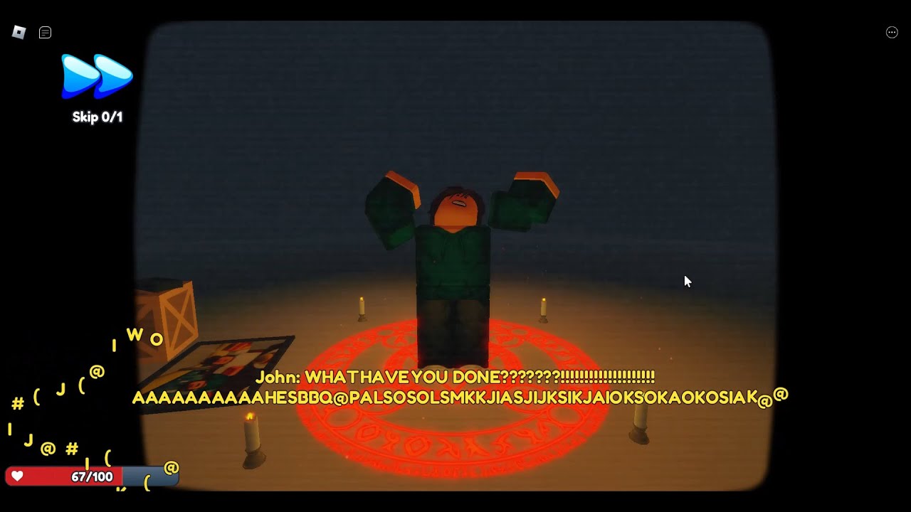 Roblox The Adventures of John and Mark (Story) - First secret tape and special cutscene
