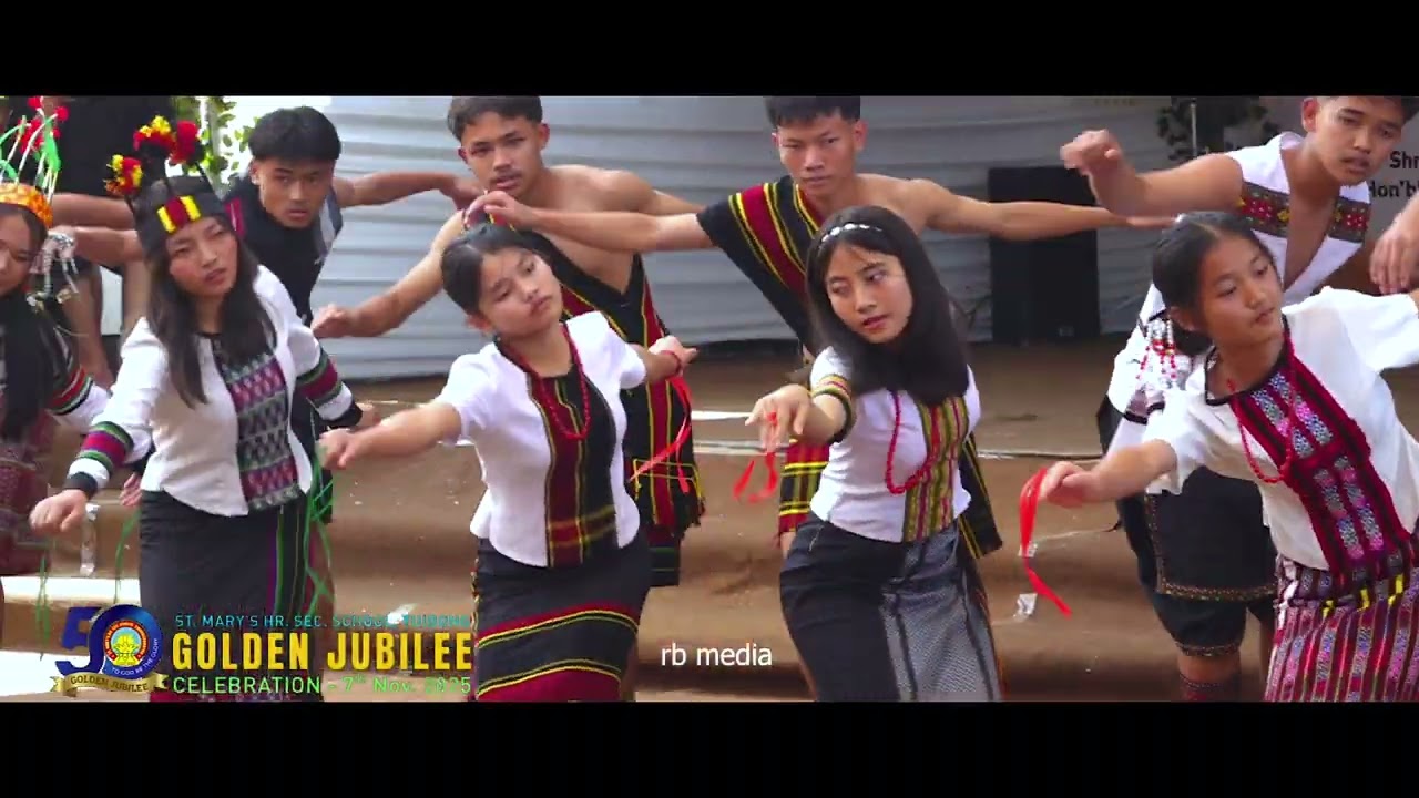 Thadou Kuki Cultural Dance - St. Marys Hr. Sec. School 
