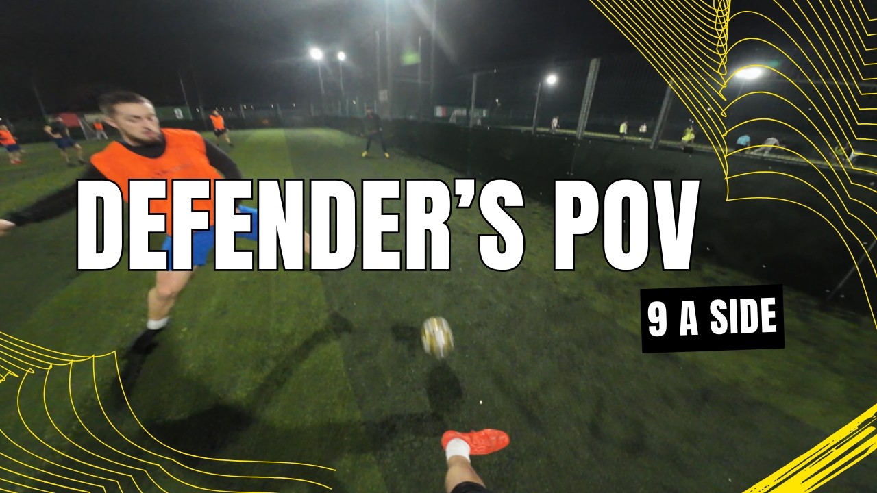 Inside the Game: Defender's POV #39 | 9-a-side Football Highlights