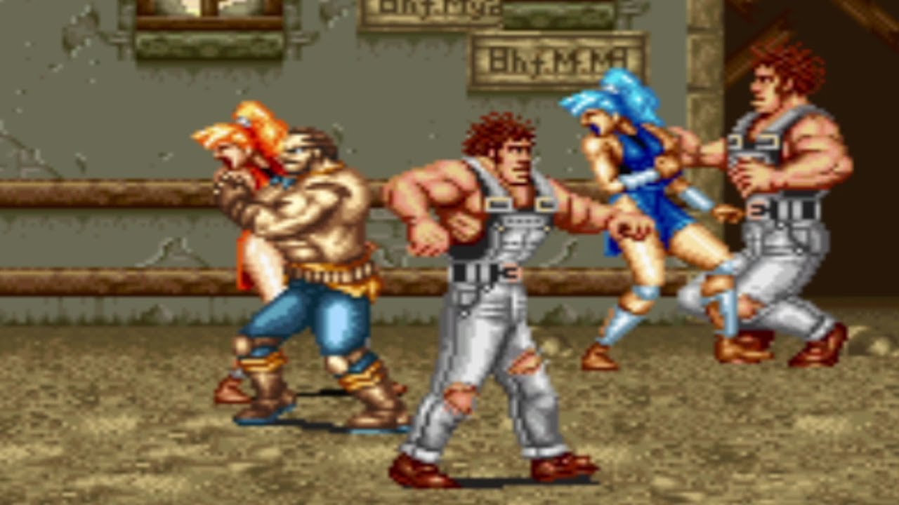 Final Fight 2 Maki G.Andore Atlas