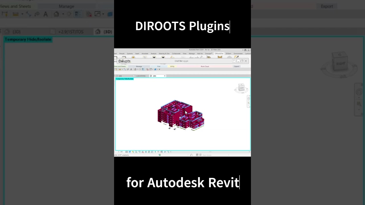 DIROOTS Plugins for Autodesk Revit