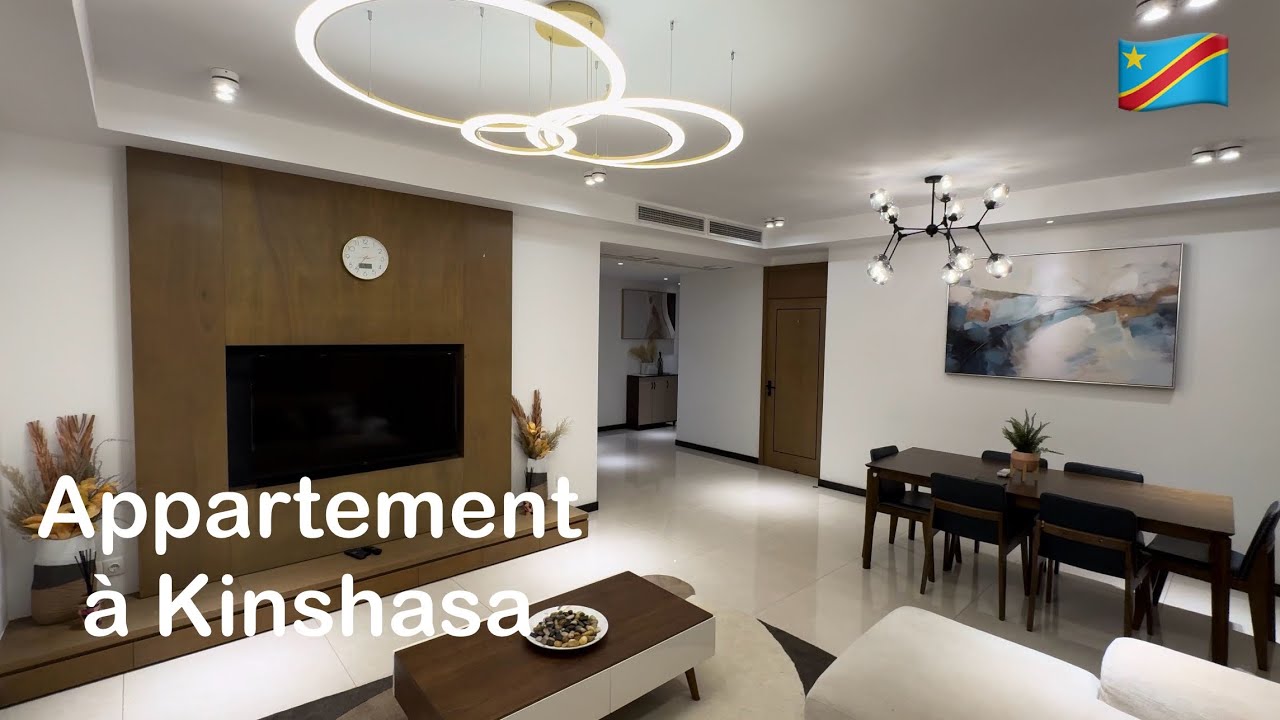 Tour complet d'un appartement de l'Immeuble AIME TOWER au coeur du centre ville de KINSHASA