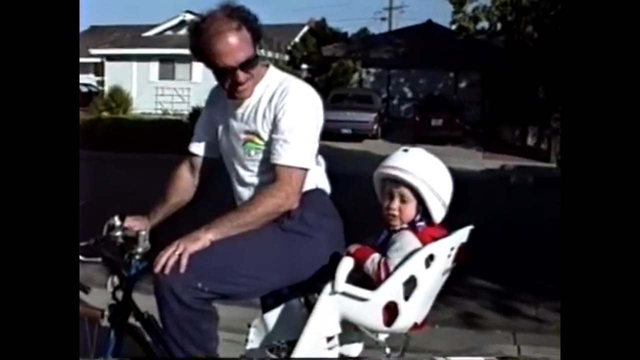 June 1990 | My First Bike Ride with Dad – Unedited Home Video | San Jose, CA