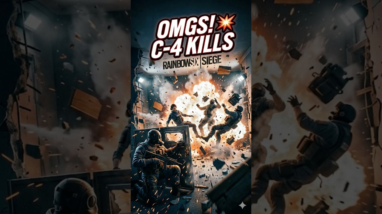 &ldquo;C-4 mania!&rdquo; #siegeclips #r6siege #highlights #proleague #epic #siege #ranked #gaming