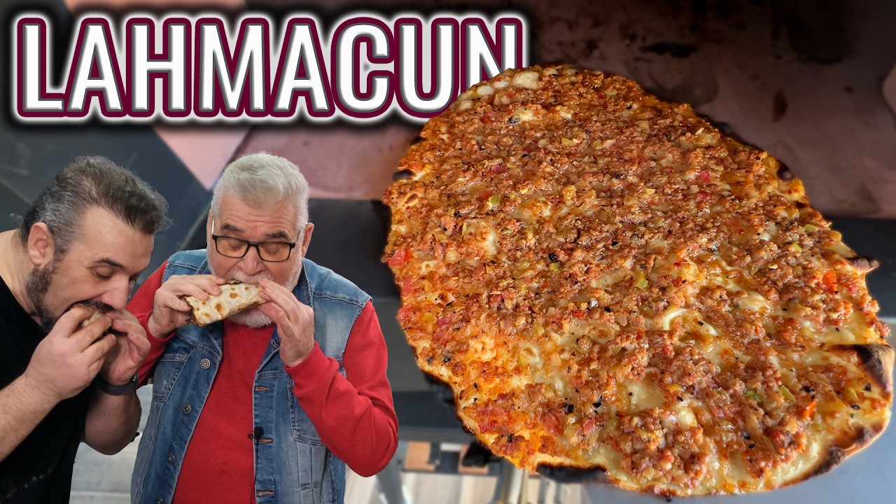 İLK DEFA LAHMACUN YAPMAYI DENEDİM !! (Tüm Detaylarıyla Lahmacun Tarifi )