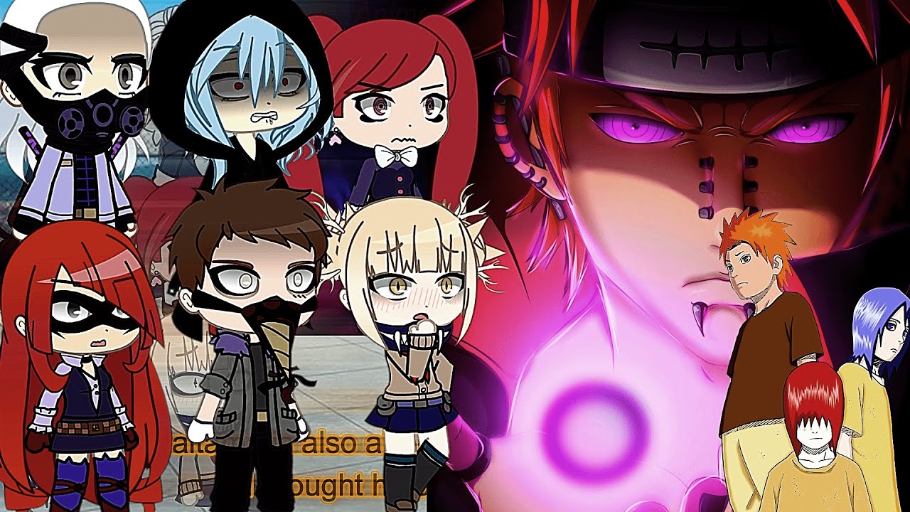 Mha Villains react to Pain & his past